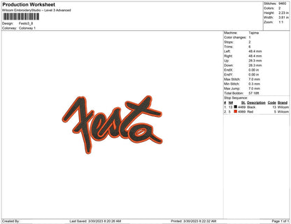 Festo typo