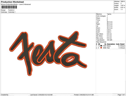 Festo typo