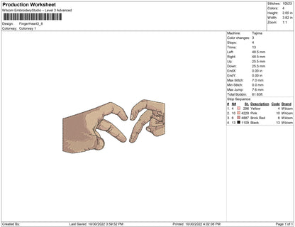 Finger Heart