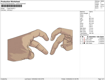 Finger Heart