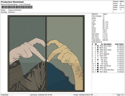 Finger Love Panel
