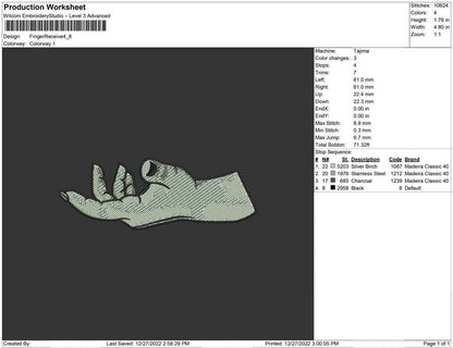 Finger Receive