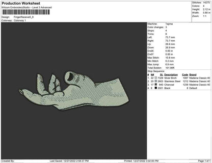 Finger Receive
