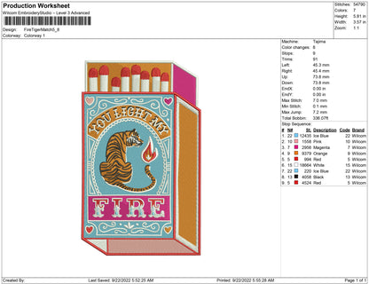 Fire Tiger match