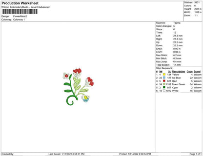 Flower minis