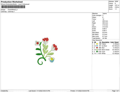 Flower minis