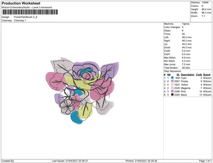 flower Paint Brush