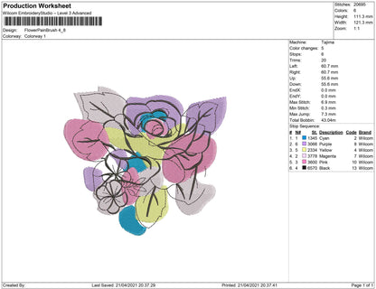 flower Paint Brush