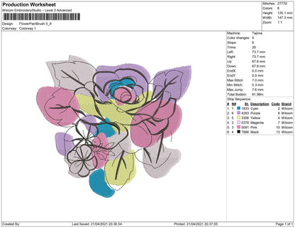flower Paint Brush