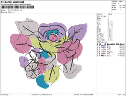 flower Paint Brush