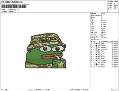 Frogman Drink
