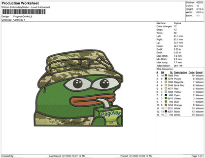 Frogman Drink