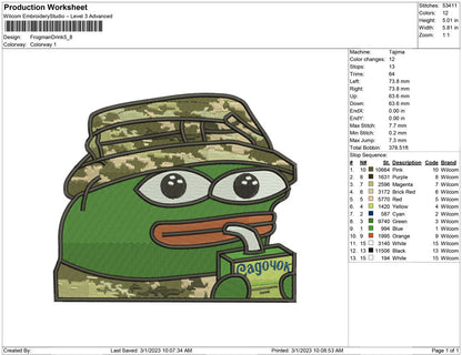 Frogman Drink