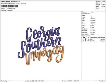 Georgia Southern University emb