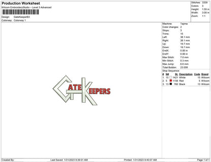 Gate Keepers B