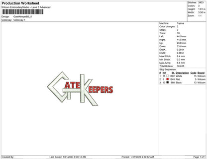 Gate Keepers B