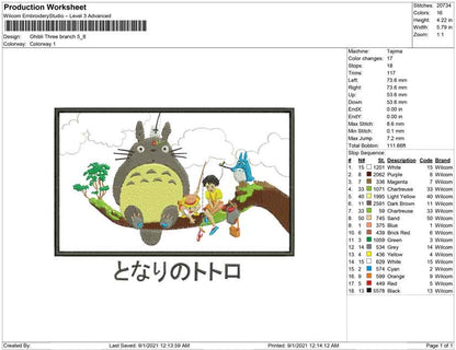 Ghibli Three branch