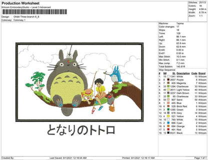 Ghibli Three branch
