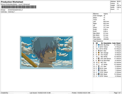 Gintoki Sakata Smile
