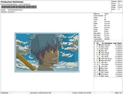 Gintoki Sakata Smile