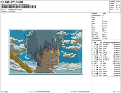 Gintoki Sakata Smile