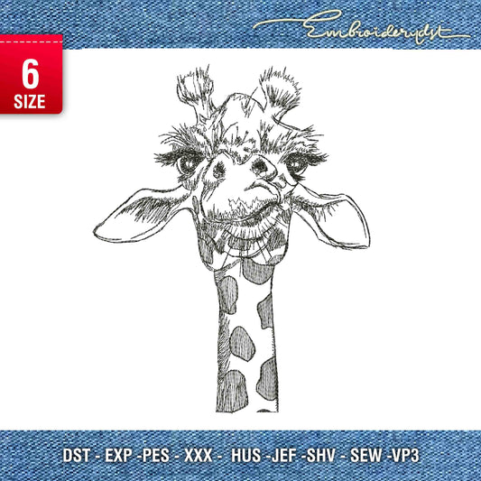 Giraffen-Scribble