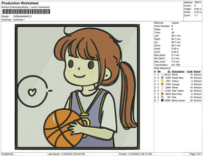 Girl Basketball