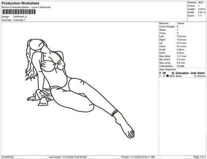 Girl Pose