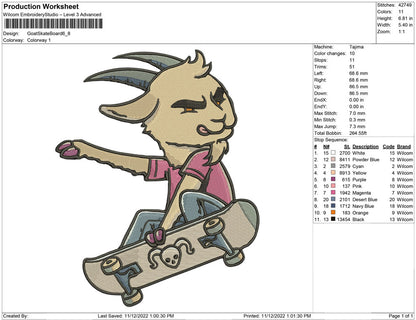 Goat SkateBoard