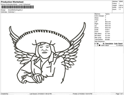 Grand mother Angel