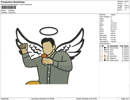 Grand pa Angel