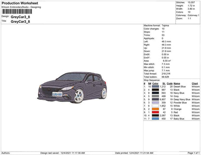 Grey Car