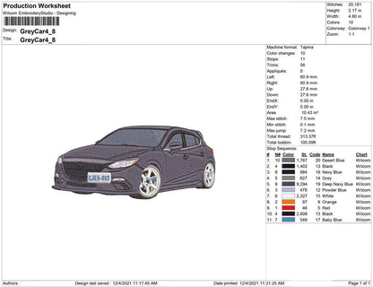 Grey Car