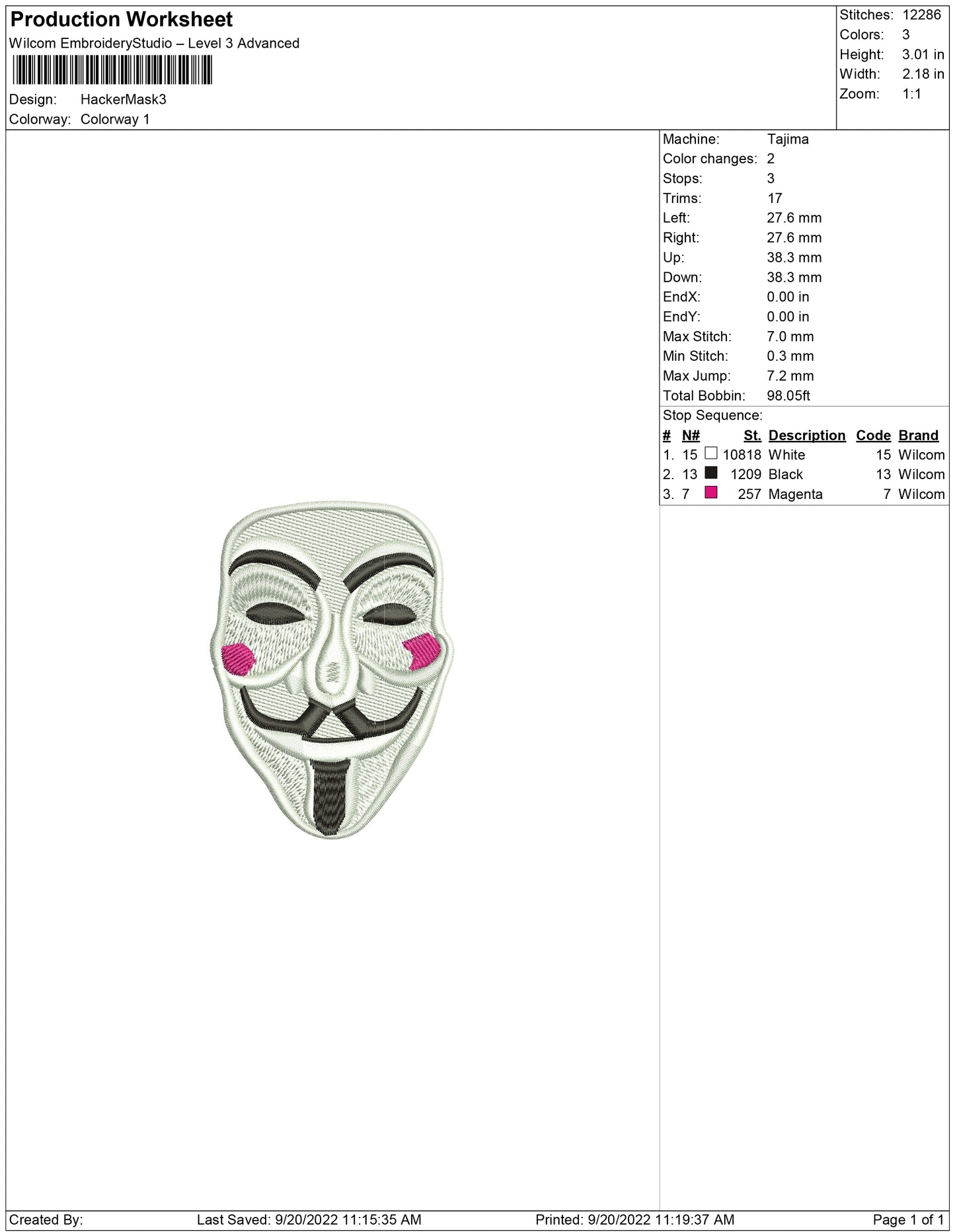 Hacker-Maske