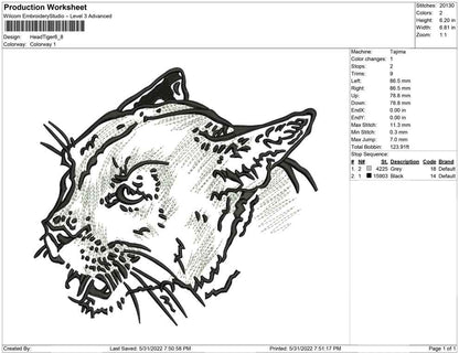 Head Tiger