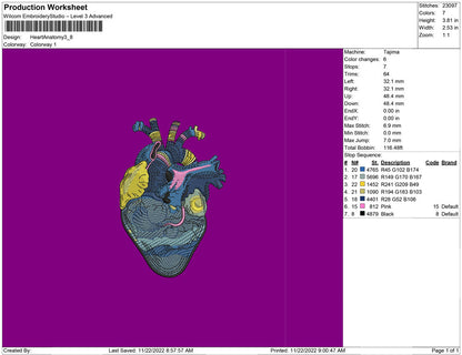 Anatomi Heart Art