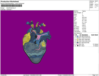 Anatomi Heart Art