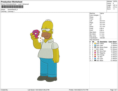 Homer stand
