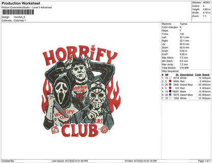 Horrify club
