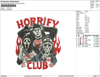Horrify club