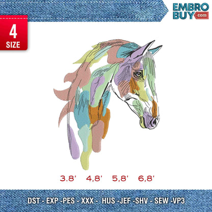 Horse Paint Brush