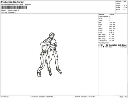 Huge Line Art