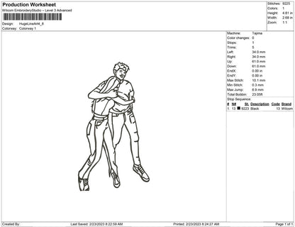 Huge Line Art