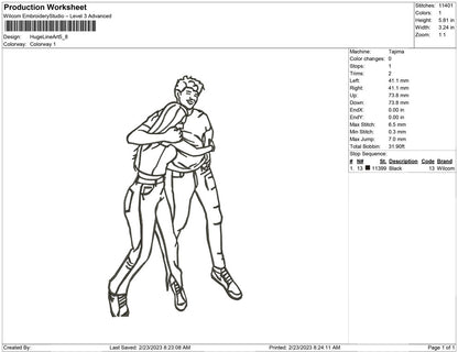 Huge Line Art