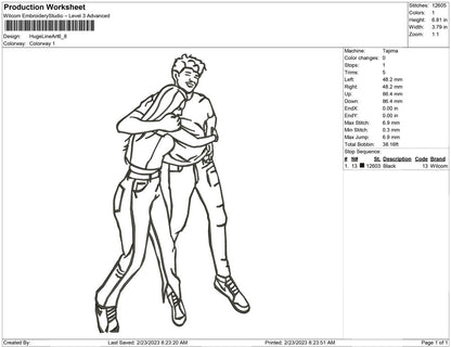 Huge Line Art