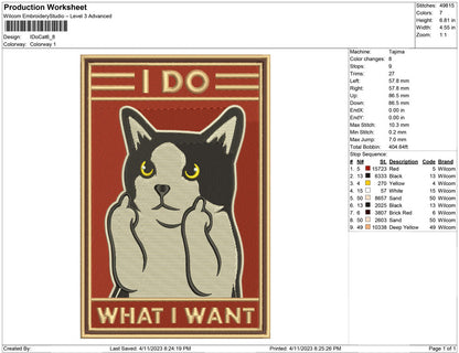 I Do Cat