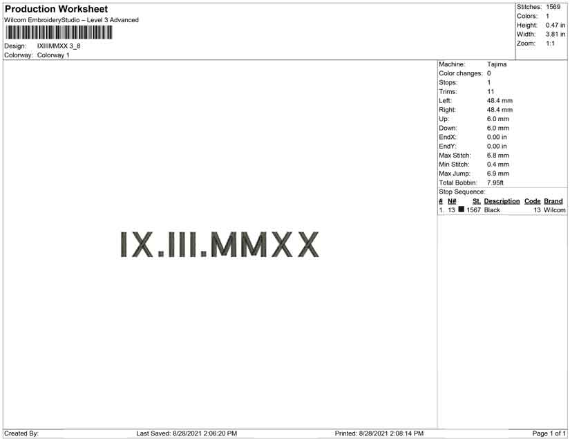IX.III.MMXX