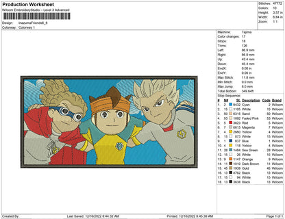 Inazuma Eleven and friends