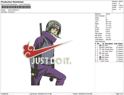 Itachi Just Do it