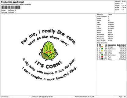 It's Corn